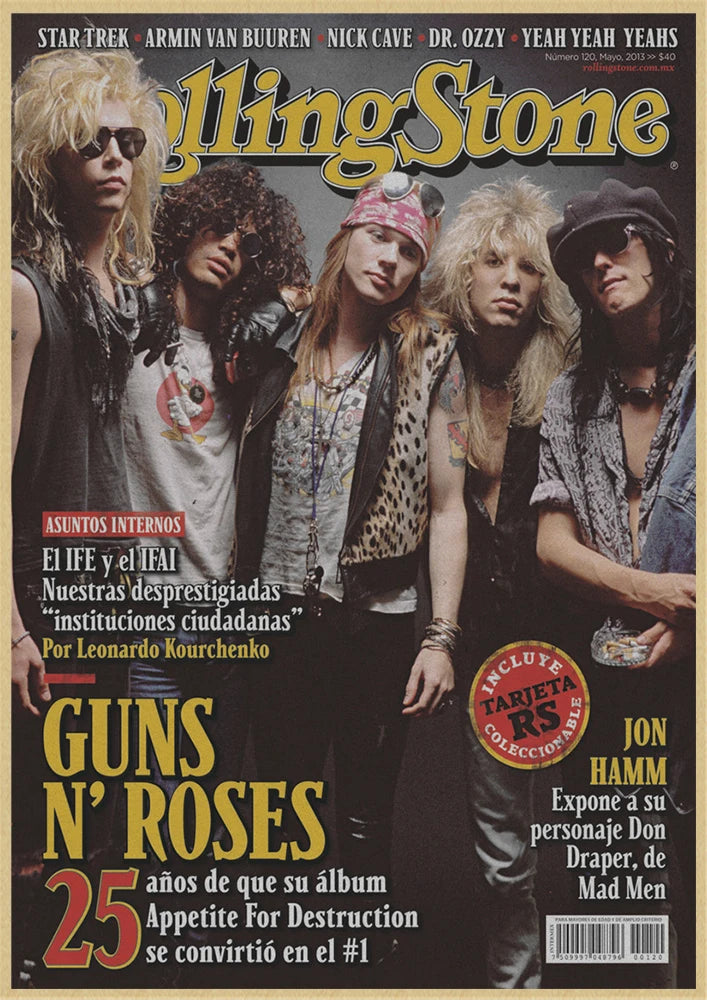 Guns N' Roses Retro Posters