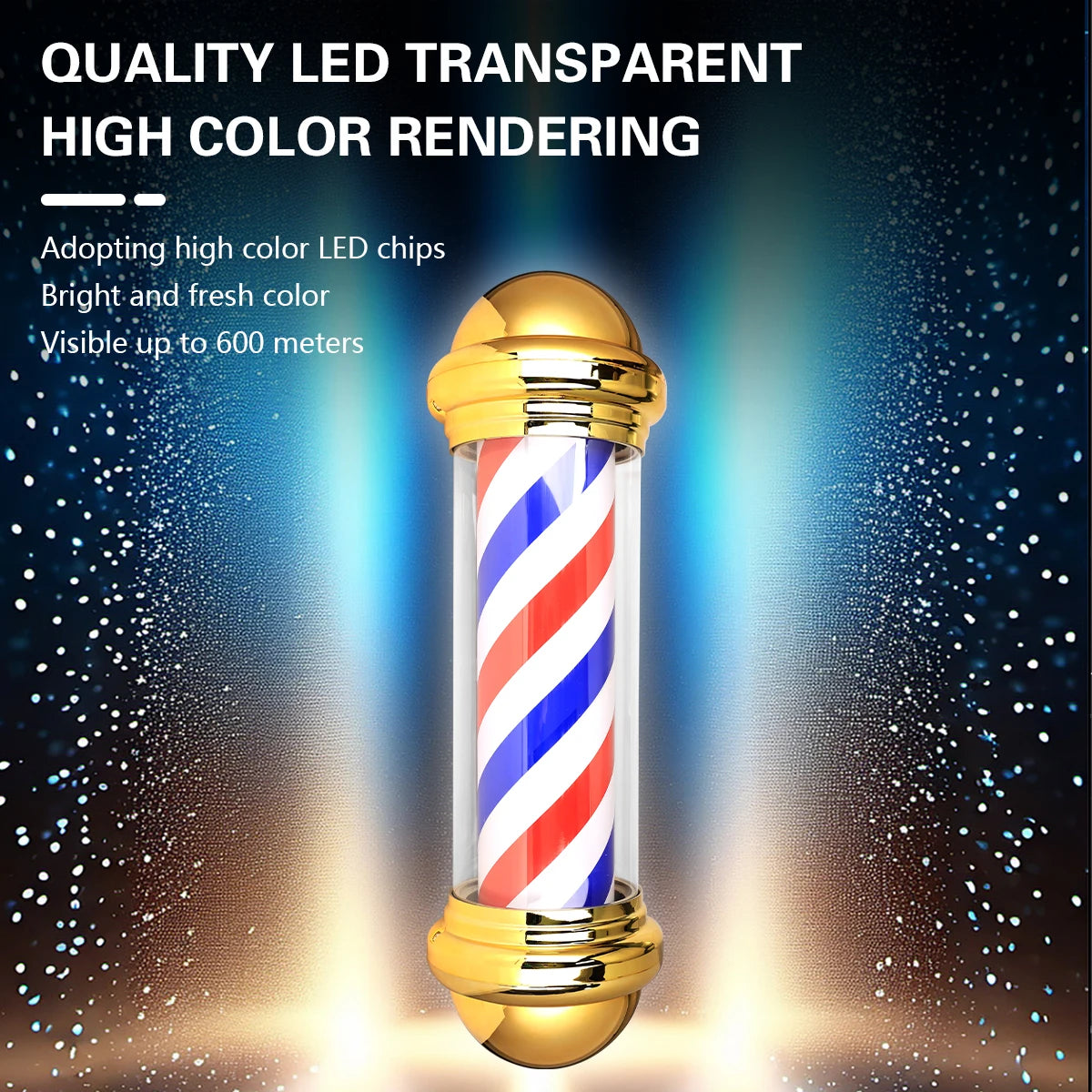 Barbershop LED Light Sign