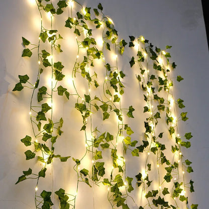 Artificial Leaf Vine Fairy Lights