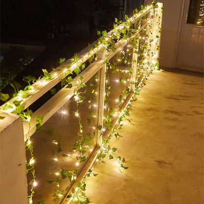 Artificial Leaf Vine Fairy Lights