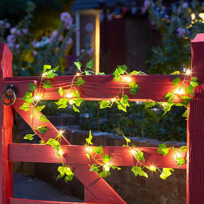 Artificial Leaf Vine Fairy Lights